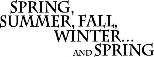 Spring, Summer, Fall, Winter... and Spring — logos 2