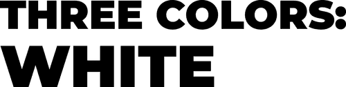 Three Colors: White — logos 2