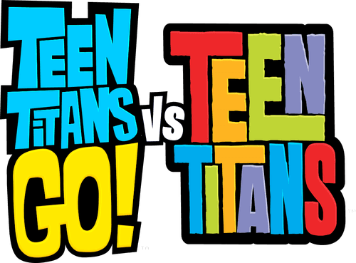 Teen Titans Go! vs. Teen Titans — logos 2