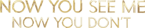Now You See Me: Now You Don't — logos 6