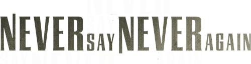Never Say Never Again — logos 4