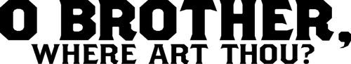 O Brother, Where Art Thou? — logos 5