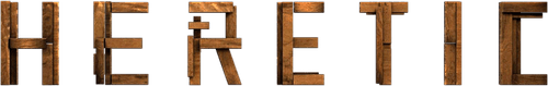 Heretic — logos 3