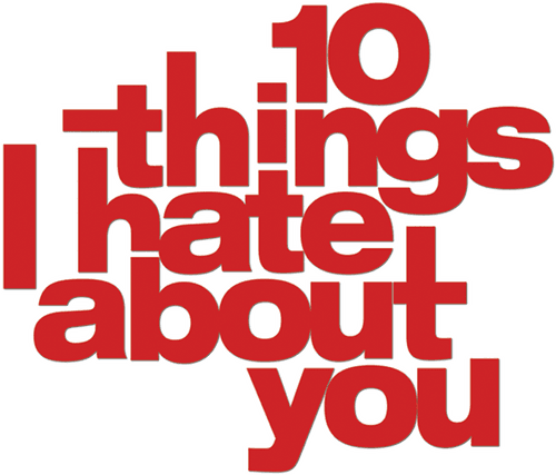 10 Things I Hate About You — logos 2