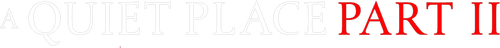 A Quiet Place Part II — logos 7