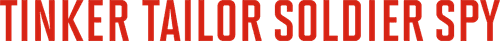 Tinker Tailor Soldier Spy — logos 4