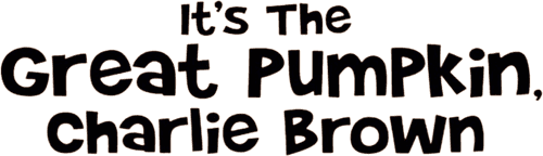 It's the Great Pumpkin, Charlie Brown — logos 2