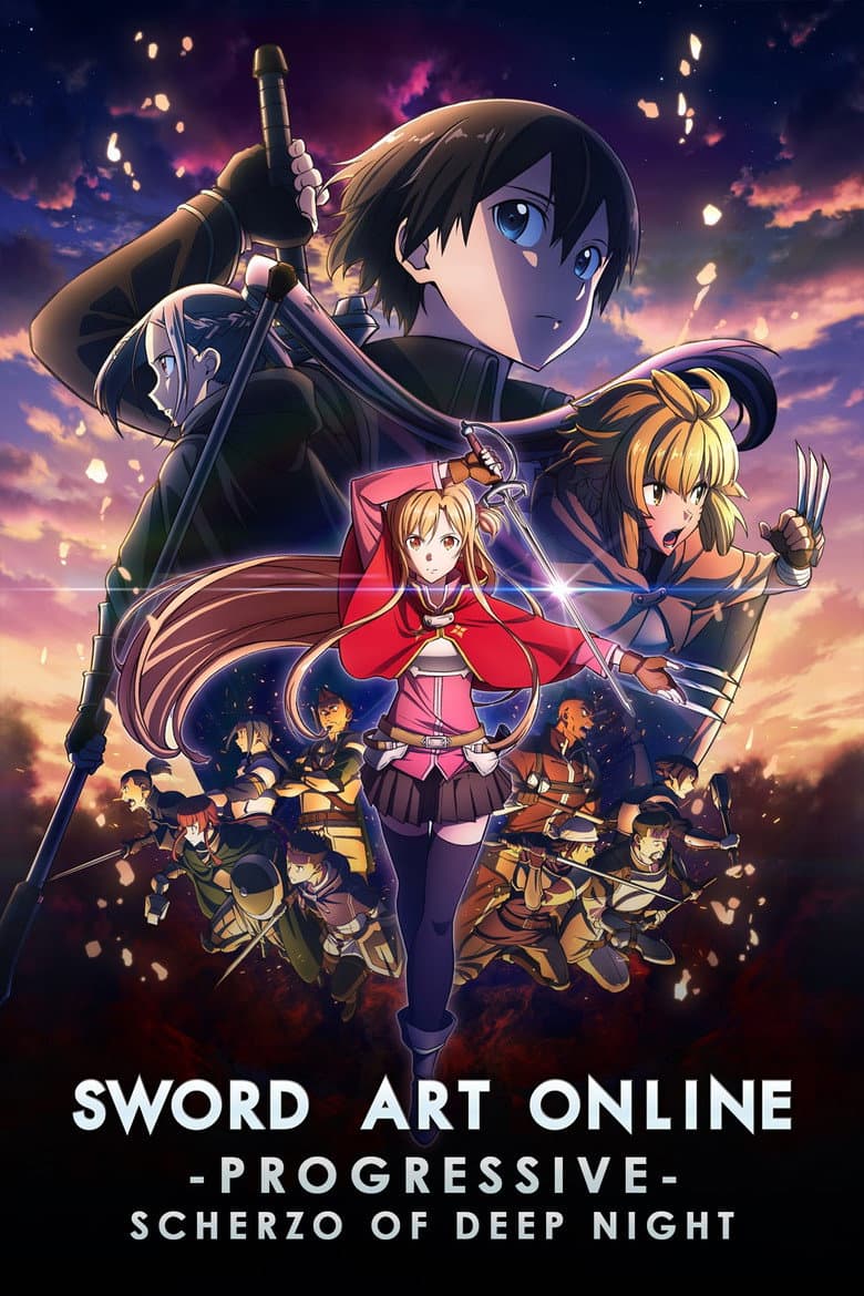 Sword Art Online the Movie – Progressive – Scherzo of Deep Night — posters 2
