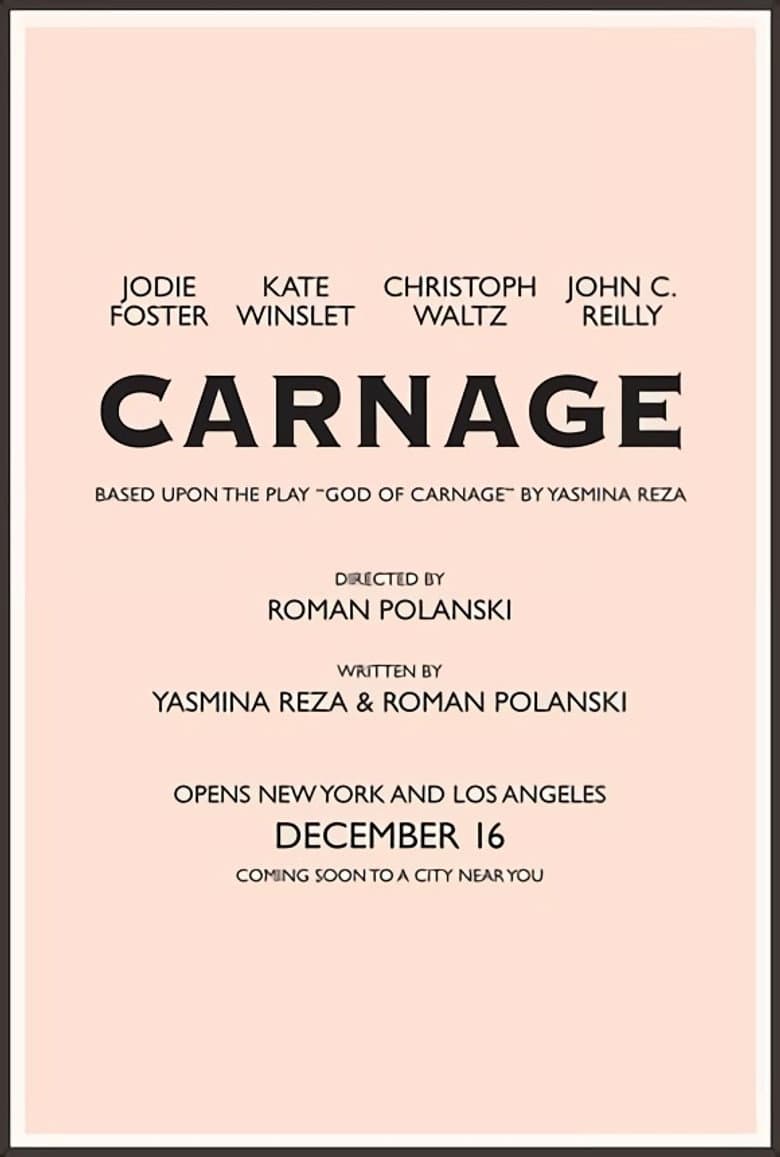 Carnage — posters 5
