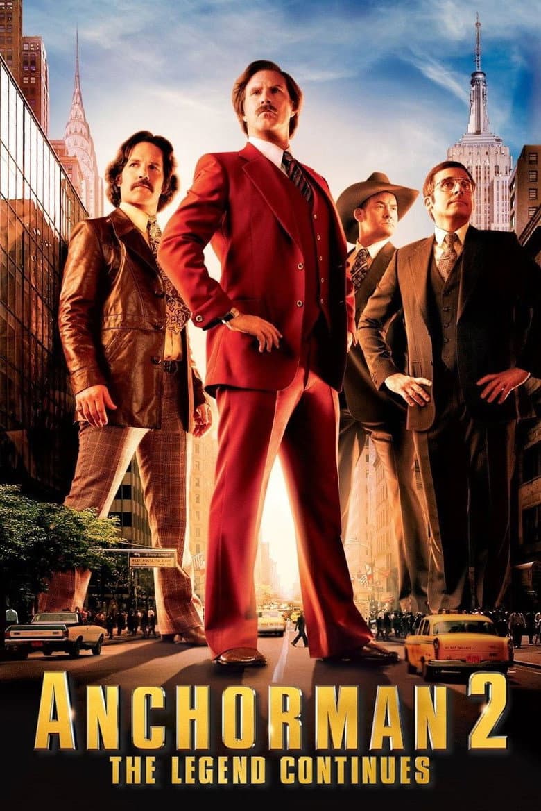 Anchorman 2: The Legend Continues — posters 5