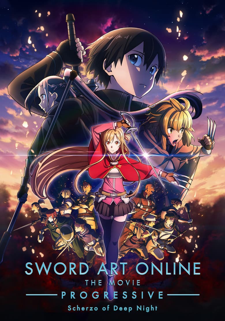 Sword Art Online the Movie โ Progressive โ Scherzo of Deep Night poster