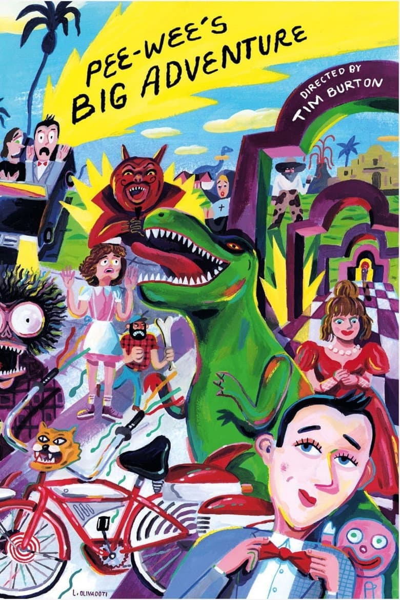 Pee-wee's Big Adventure — posters 5