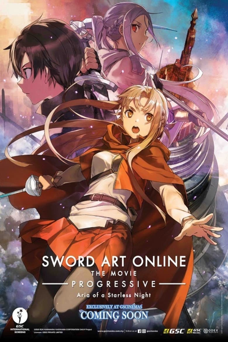Sword Art Online the Movie - Progressive - Aria of a Starless Night — posters 7