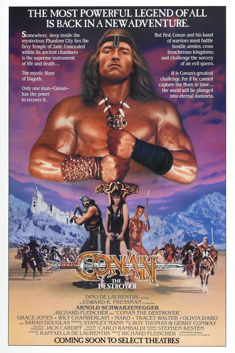 Conan the Destroyer — posters 5
