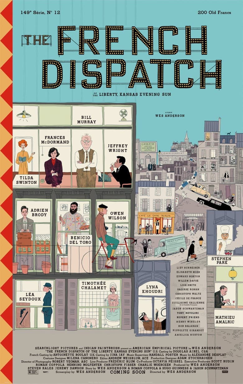 The French Dispatch of the Liberty, Kansas Evening Sun — posters 5