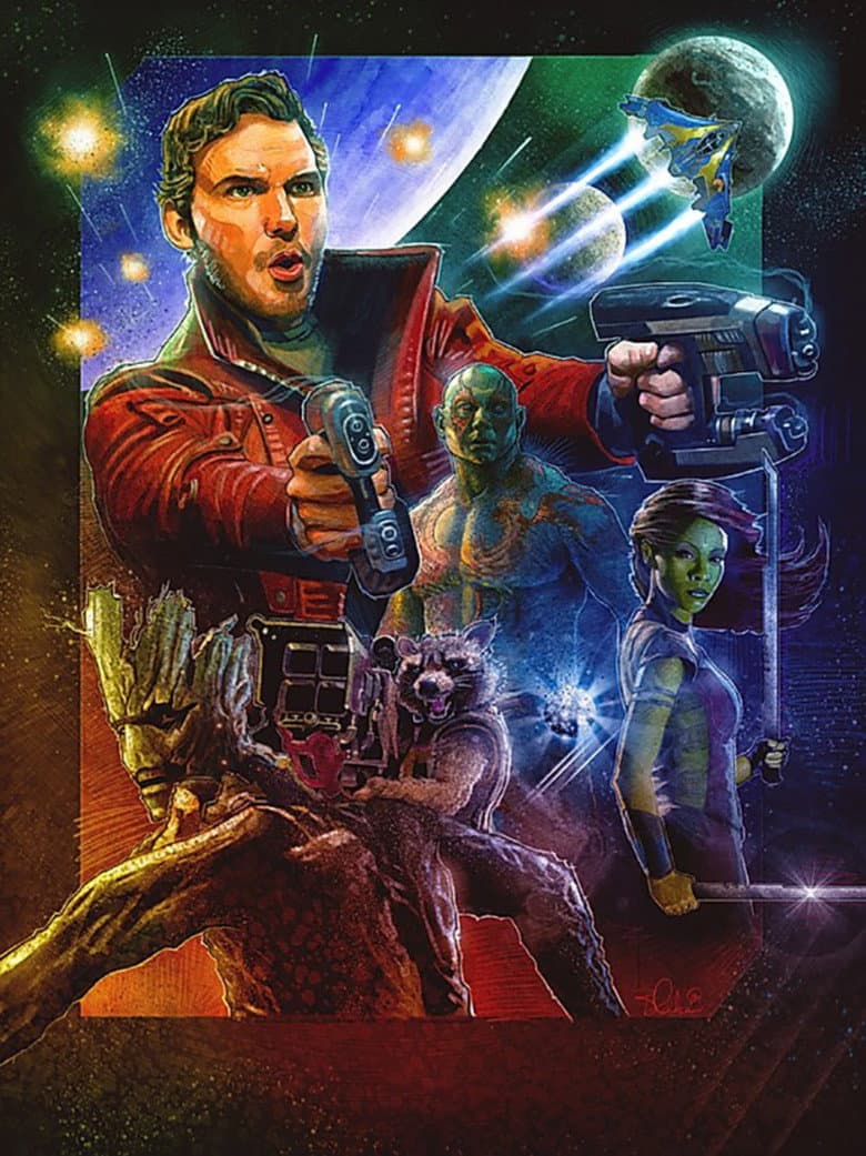 Guardians of the Galaxy — posters 8