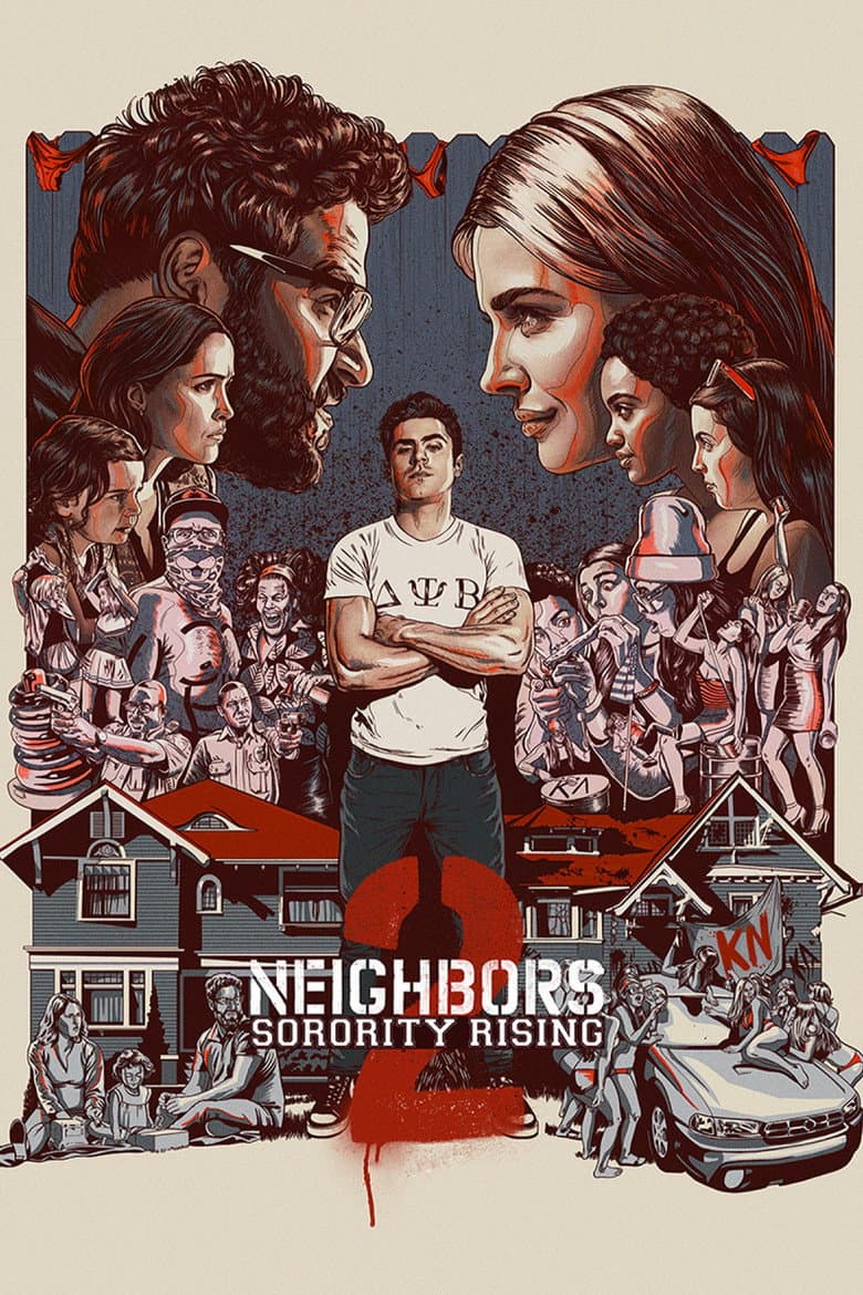 Neighbors 2: Sorority Rising — posters 4