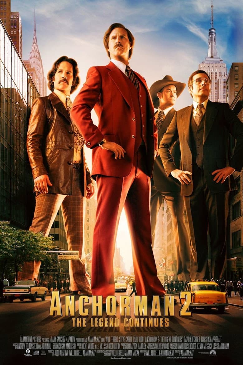 Anchorman 2: The Legend Continues — posters 8