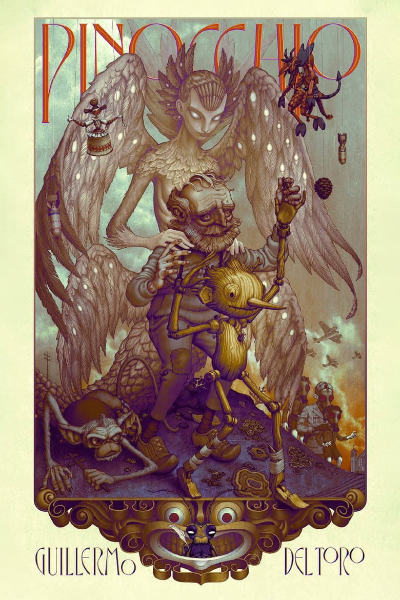 Guillermo del Toro's Pinocchio — posters 8