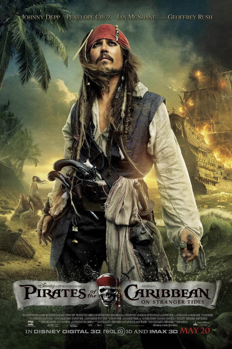 Pirates of the Caribbean: On Stranger Tides — posters 5