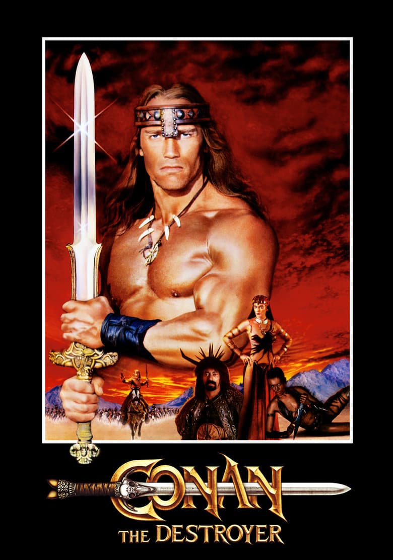 Conan the Destroyer — posters 8