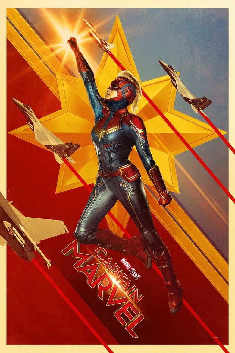 Captain Marvel — posters 6